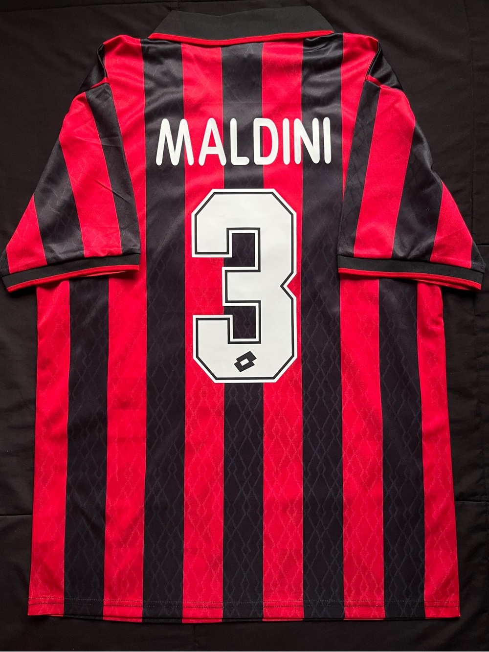 Paolo Maldini #3 AC Milan Soccer Jersey Retro 1995/1996
